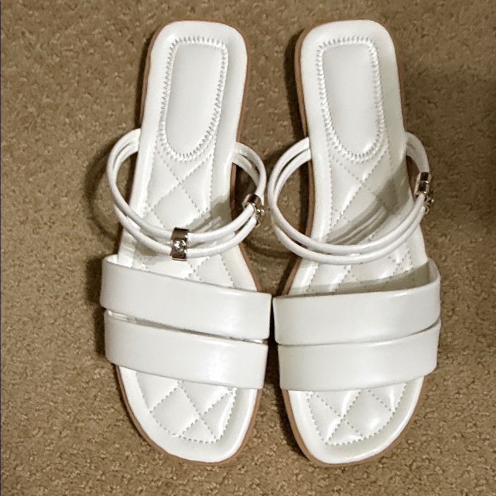 Elegant White Sandals